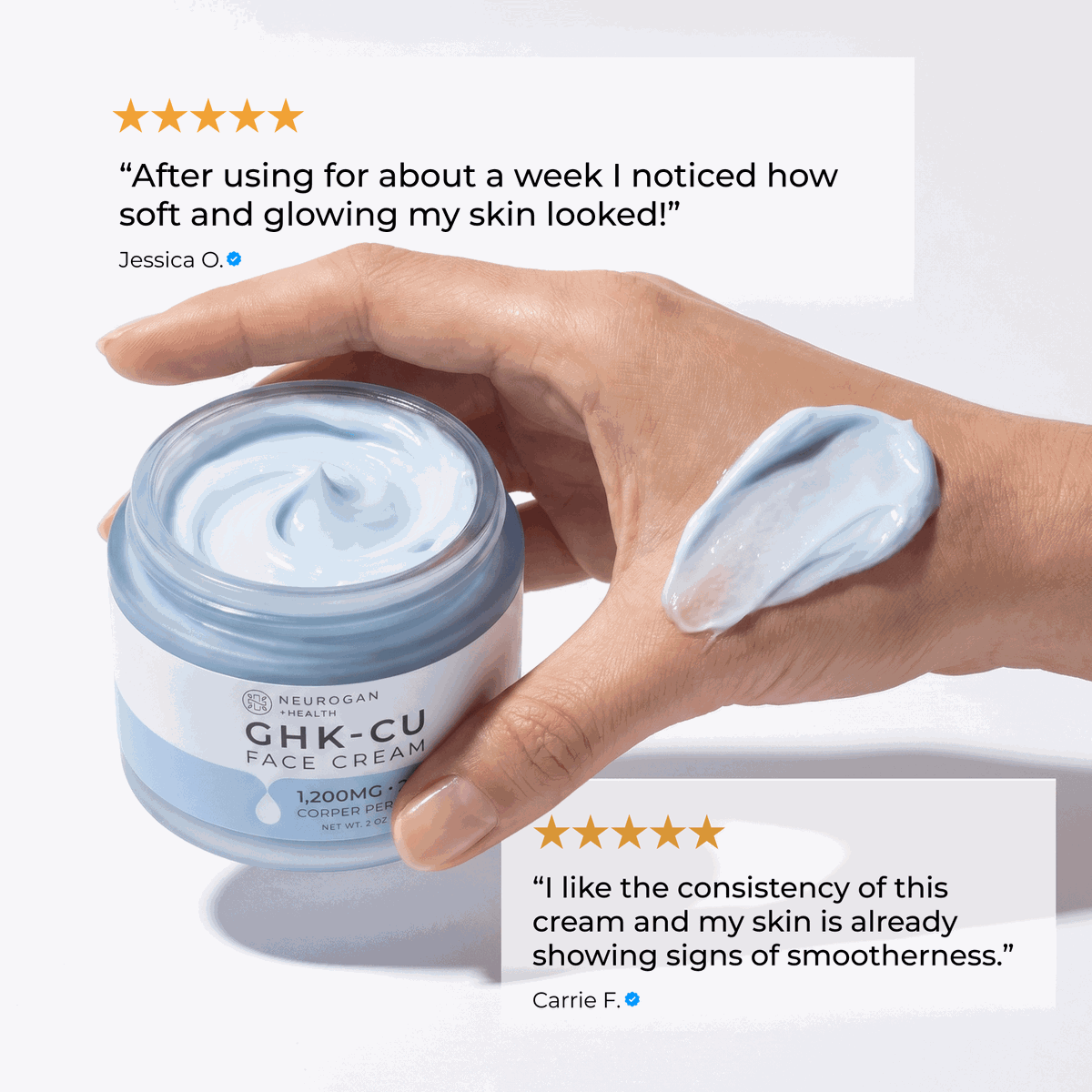 GHK-Cu Copper Peptide Face Cream
