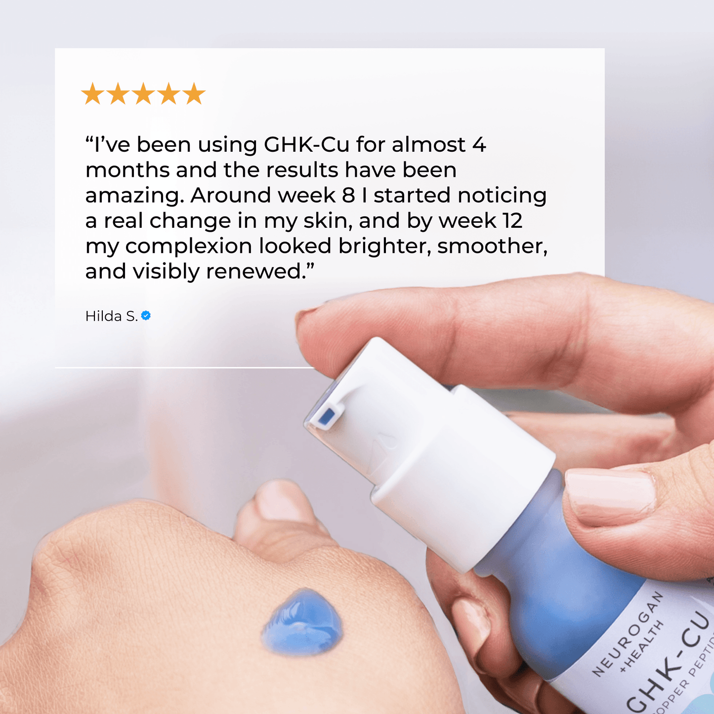 GHK-Cu Copper Peptide Face & Neck Serum